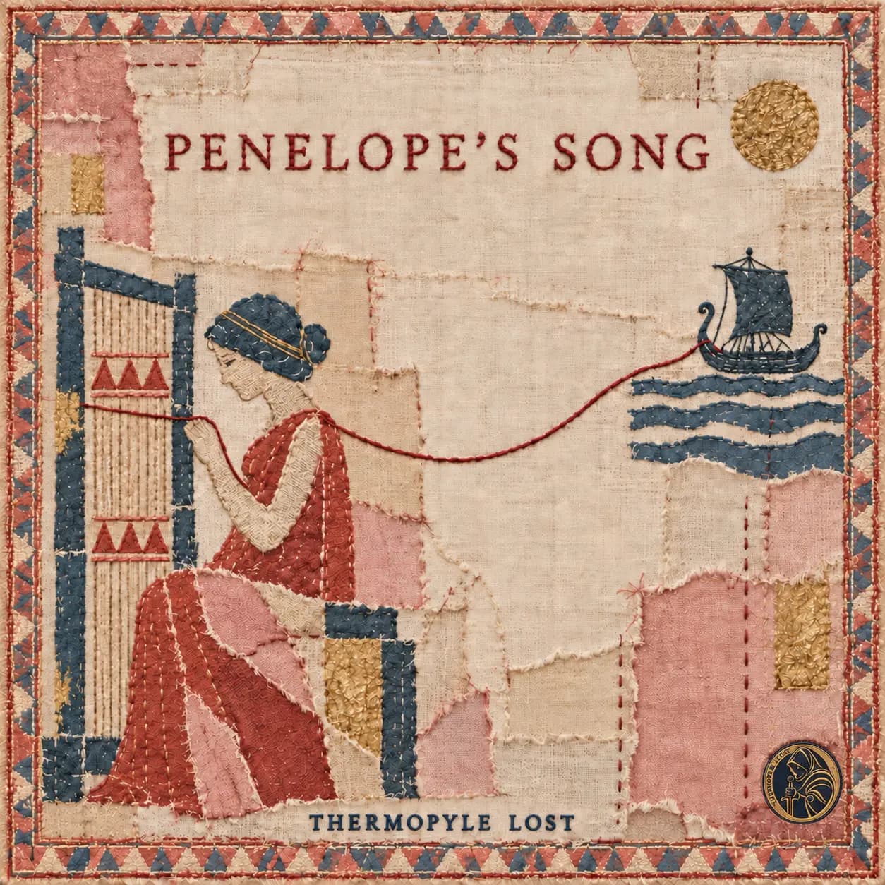 Penelope's Song embroidered single cover